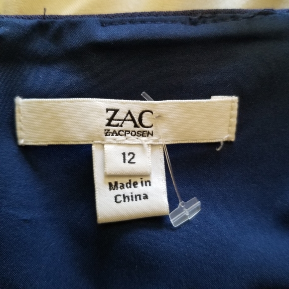 Zac Zac Posen Women's Ronnie Mermaid Gown Size 12 - Picture 7 of 14